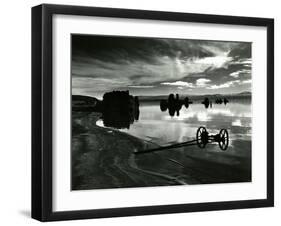 Wagon, Mono Lake, 1955-Brett Weston-Framed Premium Photographic Print