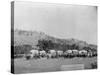 Wagon Train in the Black Hills-John C.H. Grabill-Stretched Canvas