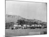 Wagon Train in the Black Hills-John C.H. Grabill-Mounted Photographic Print