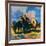 "Wagon Train,"March 1, 1926-R.W. Crowther-Framed Giclee Print