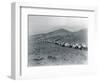 Wagon Train - Oregon Trail Wagon Train Reenactment, 1935-Ashael Curtis-Framed Giclee Print