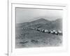 Wagon Train - Oregon Trail Wagon Train Reenactment, 1935-Ashael Curtis-Framed Giclee Print