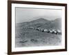 Wagon Train - Oregon Trail Wagon Train Reenactment, 1935-Ashael Curtis-Framed Giclee Print