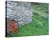 Wagon Wheel, Folkvillage, Ireland-Marilyn Parver-Stretched Canvas