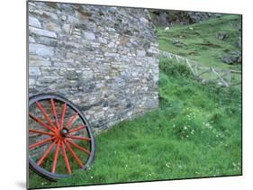 Wagon Wheel, Folkvillage, Ireland-Marilyn Parver-Mounted Photographic Print