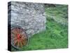 Wagon Wheel, Folkvillage, Ireland-Marilyn Parver-Stretched Canvas