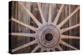 Wagon Wheel I-Kathy Mahan-Stretched Canvas