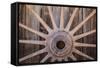 Wagon Wheel I-Kathy Mahan-Framed Stretched Canvas