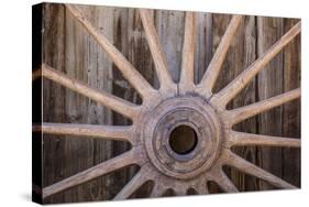 Wagon Wheel I-Kathy Mahan-Stretched Canvas