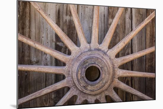 Wagon Wheel I-Kathy Mahan-Mounted Photographic Print