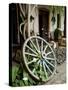 Wagon Wheel, La Posada De Don Rodrigo Hotel, Antigua, Guatemala-Bill Bachmann-Stretched Canvas