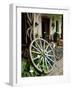 Wagon Wheel, La Posada De Don Rodrigo Hotel, Antigua, Guatemala-Bill Bachmann-Framed Photographic Print