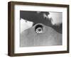 Wagon Wheel Set in Adobe House-Russell Lee-Framed Photographic Print