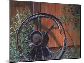 Wagon Wheel-Rusty Frentner-Mounted Giclee Print