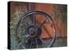 Wagon Wheel-Rusty Frentner-Stretched Canvas