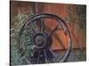 Wagon Wheel-Rusty Frentner-Stretched Canvas