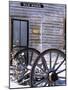 Wagon Wheels at Elkhorn Ghost Town, Montana, USA-Chuck Haney-Mounted Photographic Print