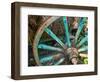 Wagon Wheels in Colorful Blues, Turkey-Darrell Gulin-Framed Photographic Print