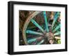 Wagon Wheels in Colorful Blues, Turkey-Darrell Gulin-Framed Photographic Print