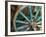 Wagon Wheels in Colorful Blues, Turkey-Darrell Gulin-Framed Photographic Print