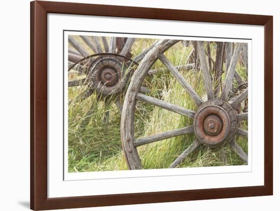 Wagon Wheels-Donald Paulson-Framed Giclee Print