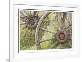 Wagon Wheels-Donald Paulson-Framed Giclee Print