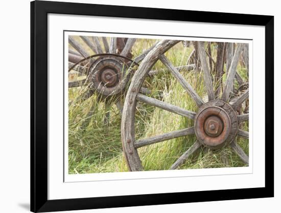 Wagon Wheels-Donald Paulson-Framed Giclee Print