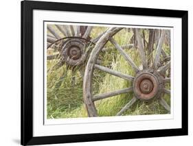 Wagon Wheels-Donald Paulson-Framed Giclee Print