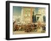 Wagons, Detail from Israel in Egypt, 1867-Edward John Poynter-Framed Premium Giclee Print