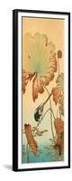 Wagtail and Lotus-Koson Ohara-Framed Giclee Print