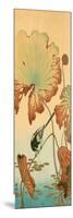 Wagtail and Lotus-Koson Ohara-Mounted Giclee Print