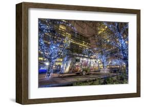 Wahaca Food Van Canary Wharf-null-Framed Art Print