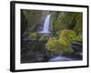 Wahclella Falls, Columbia River Gorge-Howie Garber-Framed Photographic Print