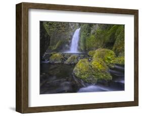 Wahclella Falls, Columbia River Gorge-Howie Garber-Framed Photographic Print
