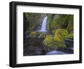 Wahclella Falls, Columbia River Gorge-Howie Garber-Framed Photographic Print