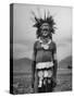 Wahgi Natives of the Central Highlands Wearing Elaborate Decorations During "Sing Sing" Celebration-Eliot Elisofon-Stretched Canvas