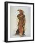 Wahk-Ta-Ge-Li. A Sioux Warrior-Karl Bodmer-Framed Giclee Print