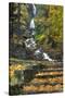 Wahkeena Falls-Steve Terrill-Stretched Canvas