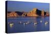 Wahweap Marina, Glen Canyon National Recreation Area, Lake Powell, Page, Arizona-Michel Hersen-Stretched Canvas