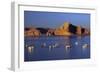 Wahweap Marina, Glen Canyon National Recreation Area, Lake Powell, Page, Arizona-Michel Hersen-Framed Photographic Print