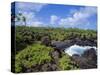 Wai'anapanapa Park-Guido Cozzi-Stretched Canvas