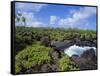 Wai'anapanapa Park-Guido Cozzi-Framed Stretched Canvas