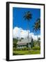 Wai'Oli Hui'Ia Church in Hanalai on the Island of Kauai, Hawaii, United States of America, Pacific-Michael Runkel-Framed Photographic Print