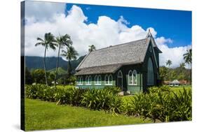 Wai'Oli Hui'Ia Church in Hanalai on the Island of Kauai, Hawaii, United States of America, Pacific-Michael Runkel-Stretched Canvas