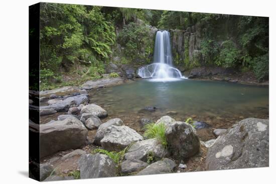 Waiau Falls on 309 Road, Coromandel Peninsula, Waikato, North Island, New Zealand, Pacific-Ian-Stretched Canvas
