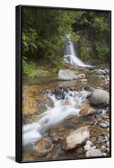 Waiau Falls on 309 Road, Coromandel Peninsula, Waikato, North Island, New Zealand, Pacific-Ian-Framed Photographic Print