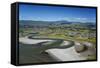 Waikanae River Mouth, Kapiti Coast, Wellington Region, New Zealand-David Wall-Framed Stretched Canvas