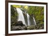 Waikani Falls, Hana Highway near Hana, East Maui, Hawaii, USA-Stuart Westmorland-Framed Photographic Print