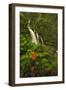 Waikani Falls, Hana Highway near Hana, East Maui, Hawaii, USA-Stuart Westmorland-Framed Photographic Print