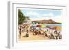 Waikiki Beach, Hawaii-null-Framed Art Print